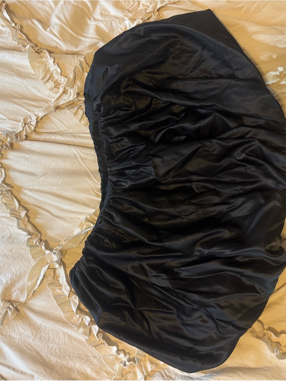 Black bubble skirt